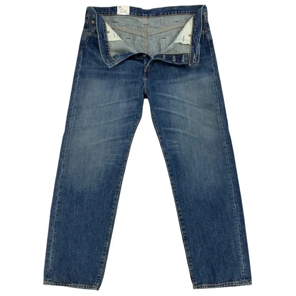 Levi’s 562 Loose Fit Tapered Ankle Button Fly Red Tab - Picture 5 of 15